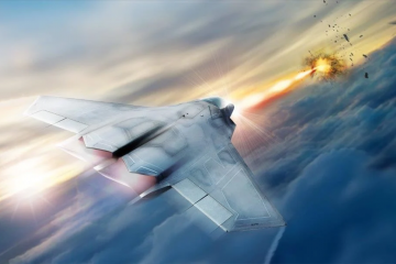 Lockheed Martin is helping the Air Force Research Lab develop and mature high energy laser weapon systems, including the high energy laser pictured in this rendering. (Air Force Research Lab)