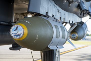 2,000-pound GBU-31 Joint Direct Attack Munitions