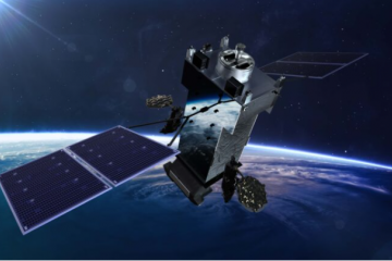 Lockheed Martin’s Next Generation Overhead Persistent Infrared Geosynchronous Earth Orbit (NGG) Block 0 early missile warning satellite.